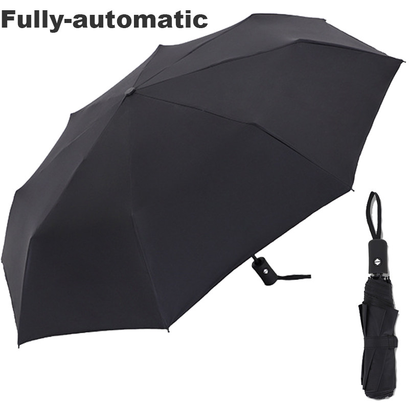 Fully-automatic Folding Umbrella - Super Waterproof Folded 63cm